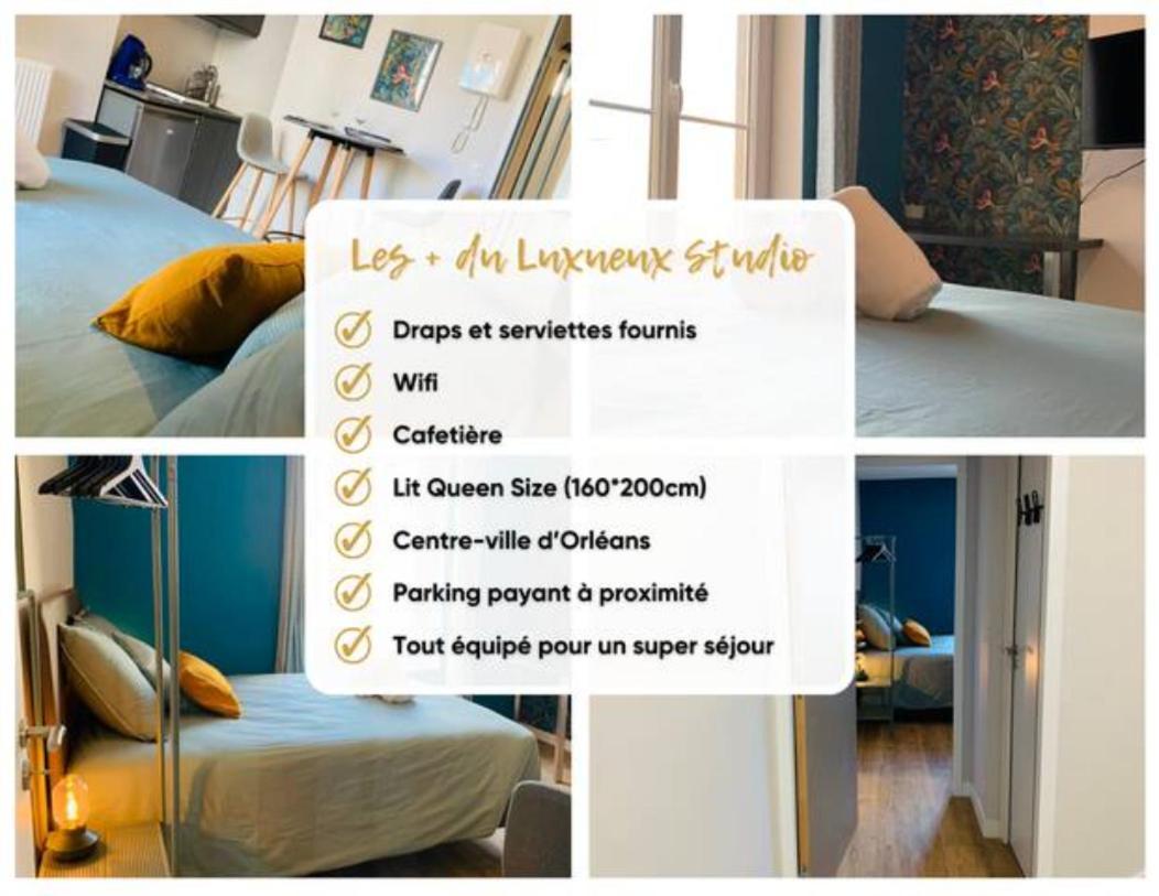 Luxueux Studio Rue Bannier Neuf Apartman Orléans Kültér fotó